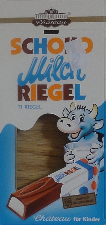 Chateau pion Schoko Riegel milch 1.jpg